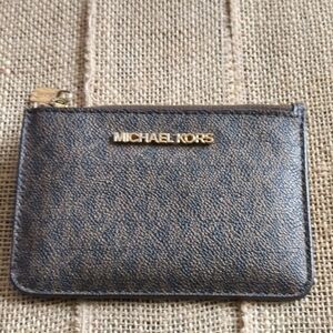 Michael Kors Dark Brown Coin Pouch